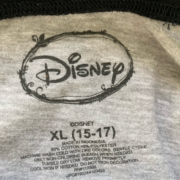 Disney Mickey Mouse Halloween Mummy w/ Pumpkin Shirt Girls Size XL 15-17 - Picture 6 of 6